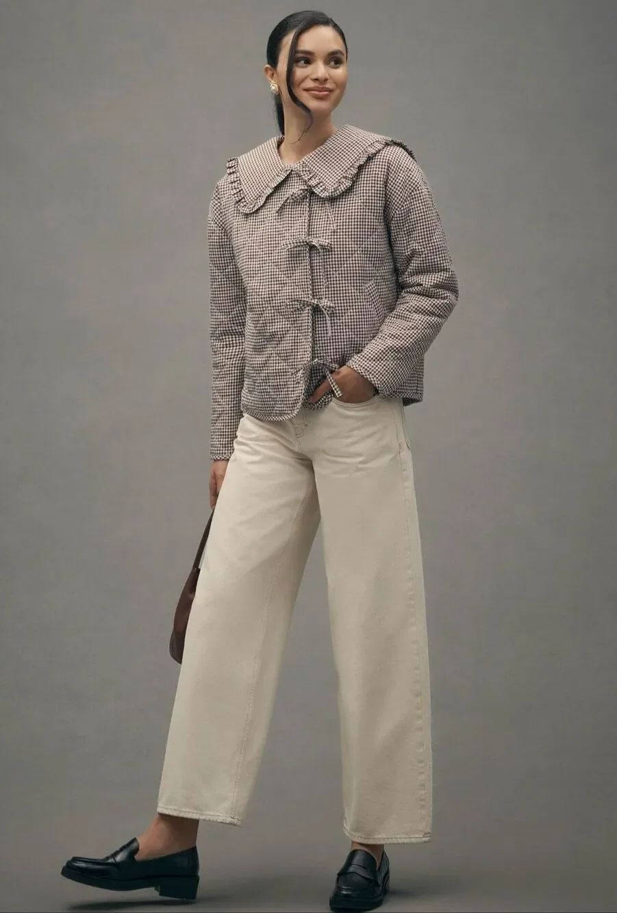 Anthropologie Maeve Collared Quilted Jacket NWT - Picture 2 of 4